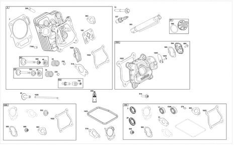 Part Location Diagram of 596999 Briggs and Stratton Arm, Rocker